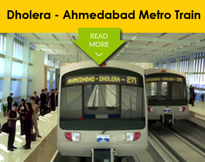 Dholera - Ahmedabad Metro Train | Krishna Smart City - DHOLERA SIR